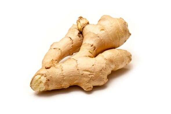 Ginger root - a natural aphrodisiac, is a gel component for penis enlargement