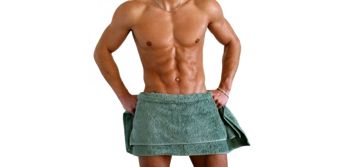 men towel before penis enlargement