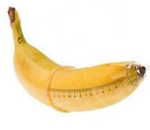 bananas in condoms mimic an enlarged penis